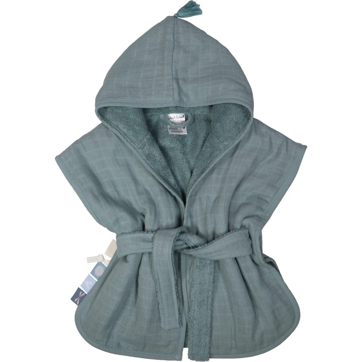 Label Label Silver Blue Badstof/Hydrofiel Badjas LLTT-934673 1 Label Label Silver Blue Badstof/Hydrofiel Badjas LLTT-934673