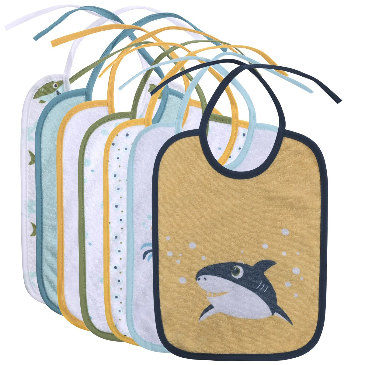 Lorelli Double Boy 7 Stuks Slabbetjes 1026021-0002 1 Lorelli Double Boy 7 Stuks Slabbetjes 1026021-0002