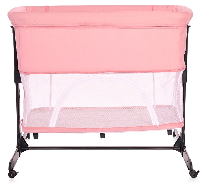 Lorelli Milano Pink 2-in-1 Wieg Aan Bed 1008044-0001 5 Lorelli Milano Pink 2-in-1 Wieg Aan Bed 1008044-0001 - Afbeelding 5