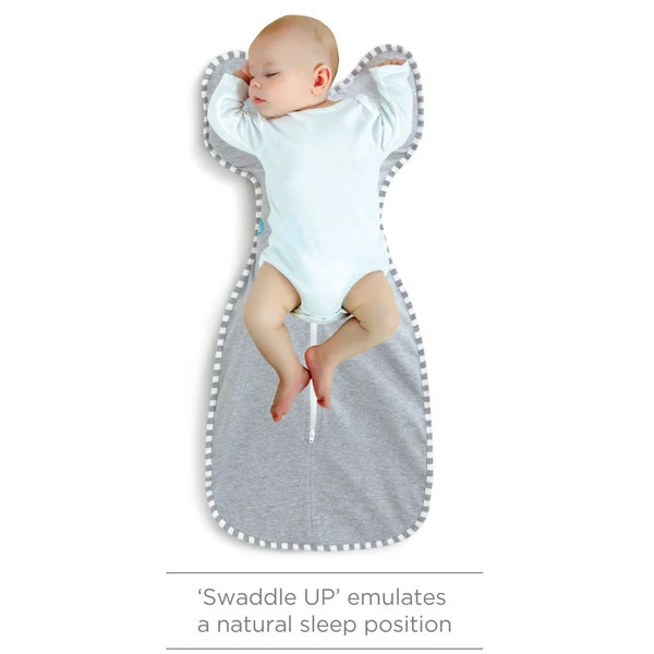 Love To Dream Swaddle Up 1.0 Grey Medium 6-8.5 Kg Inbakerslaapzak L1001001GRM 3 Love To Dream Swaddle Up 1.0 Grey Medium 6-8.5 Kg Inbakerslaapzak L1001001GRM - Afbeelding 3