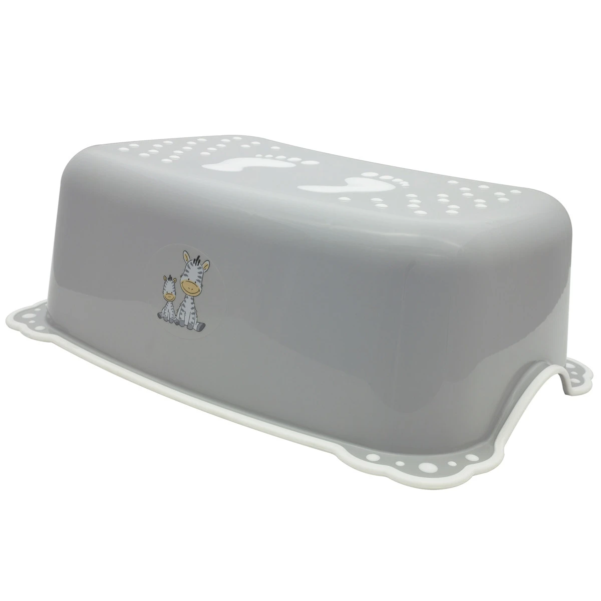 Maltex Deluxe Zebra Grijs Opstapje MA6913 1 Maltex Deluxe Zebra Grijs Opstapje MA6913