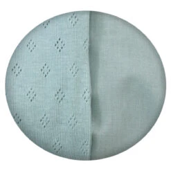 MamaLoes Amy Ajour Stonegreen 75x100cm Wiegdeken 84266 -Babyproducten Winkel mamaloes amy ajour stonegreen 75x100cm wiegdeken 84266 .3