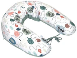 MamaLoes Amy Animal Forest Green Voedingskussen 81915