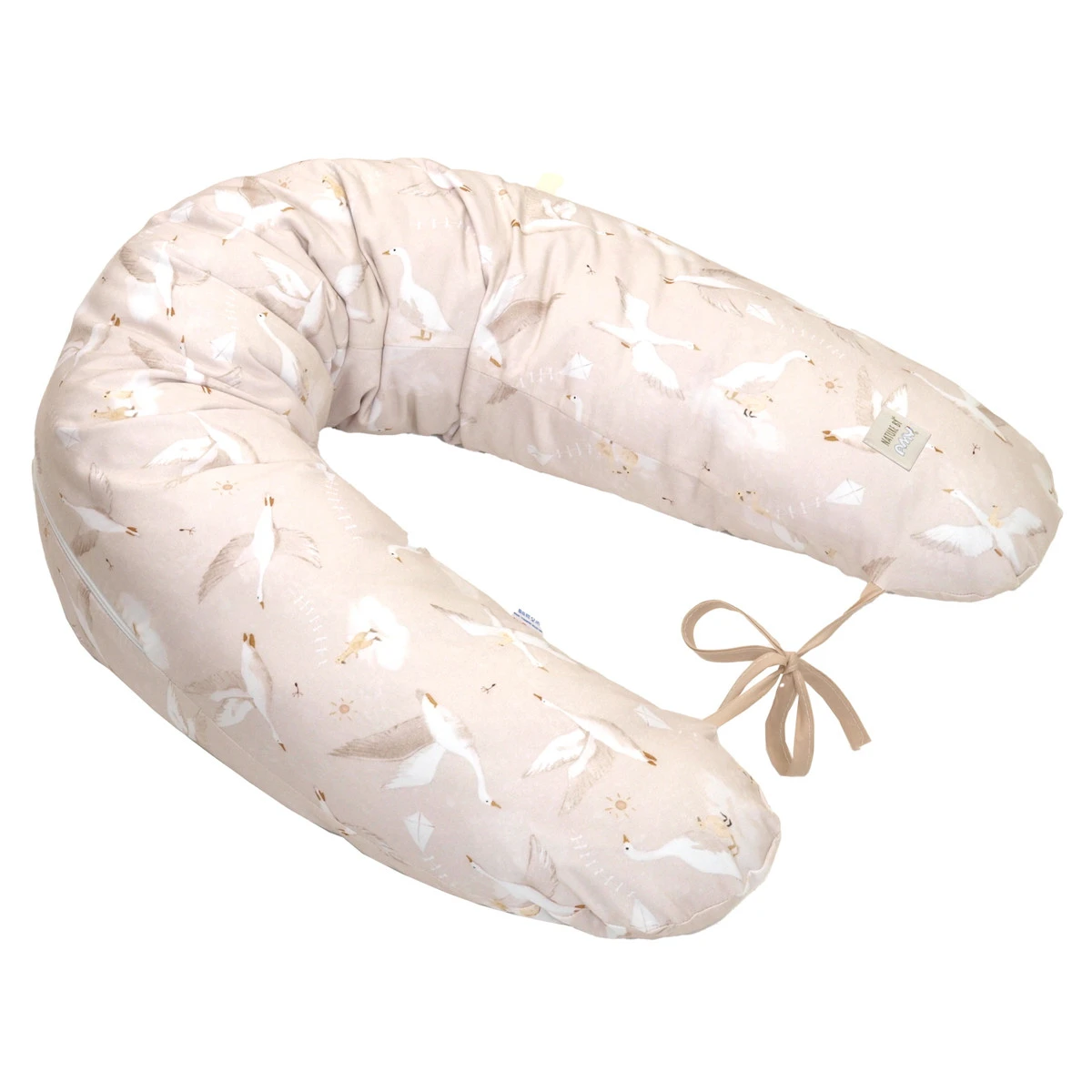 MamaLoes Amy Nature Goose Voedingskussen 84272 1 MamaLoes Amy Nature Goose Voedingskussen 84272