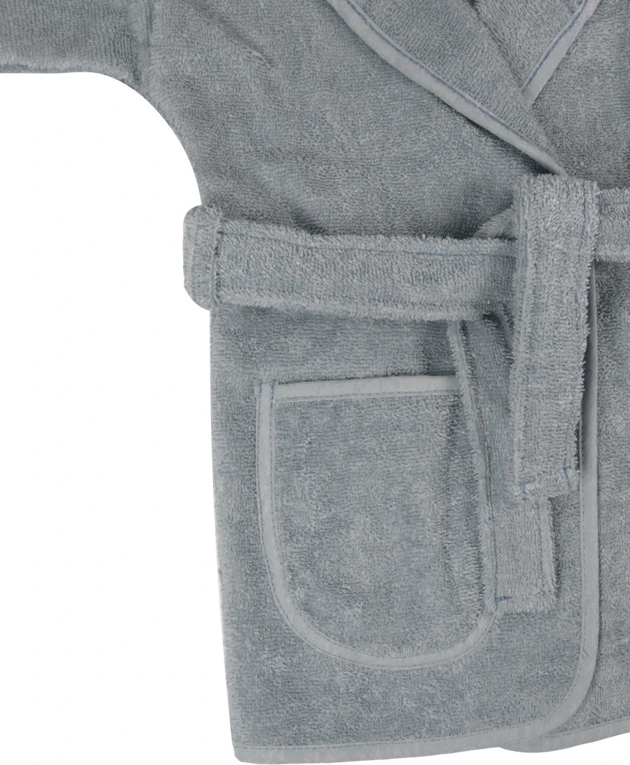 MamaLoes Badstof Licht Blauw 0-1jr Badjas ML010303 6 MamaLoes Badstof Licht Blauw 0-1jr Badjas ML010303 - Afbeelding 6