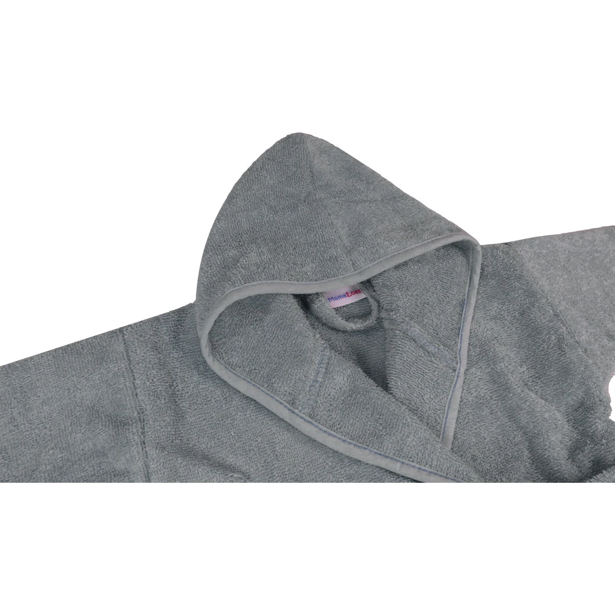 MamaLoes Badstof Licht Blauw 0-1jr Badjas ML010303 7 MamaLoes Badstof Licht Blauw 0-1jr Badjas ML010303 - Afbeelding 7