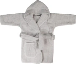 MamaLoes Badstof Light Grey 0-1jr Badjas ML5086 -Babyproducten Winkel mamaloes badstof light grey 0 1jr badjas ml5086 06