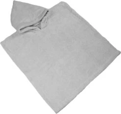 MamaLoes Badstof Light Grey Baby Poncho ML5286 -Babyproducten Winkel mamaloes badstof light grey baby poncho ml5286 03
