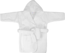 MamaLoes Badstof White 1-2jr Badjas ML5388 12 MamaLoes Badstof White 1-2jr Badjas ML5388 -Babyproducten Winkel mamaloes badstof white 1 2jr badjas ml5388 01 1