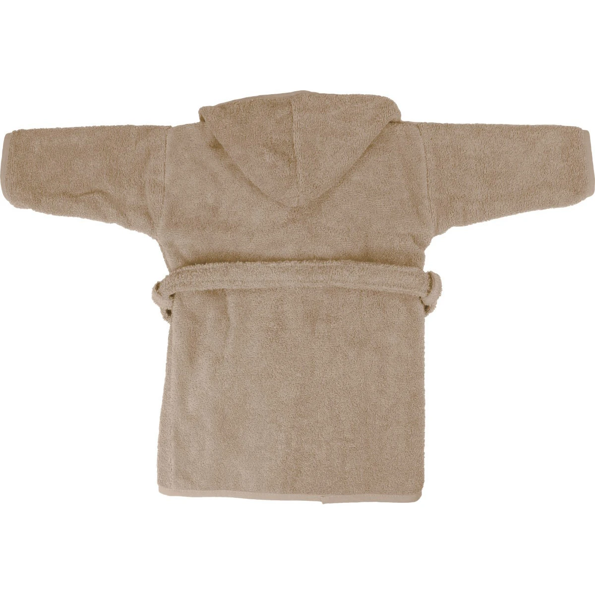 MamaLoes Badstof Zand 1-2jr Badjas ML010306 3 MamaLoes Badstof Zand 1-2jr Badjas ML010306 - Afbeelding 3