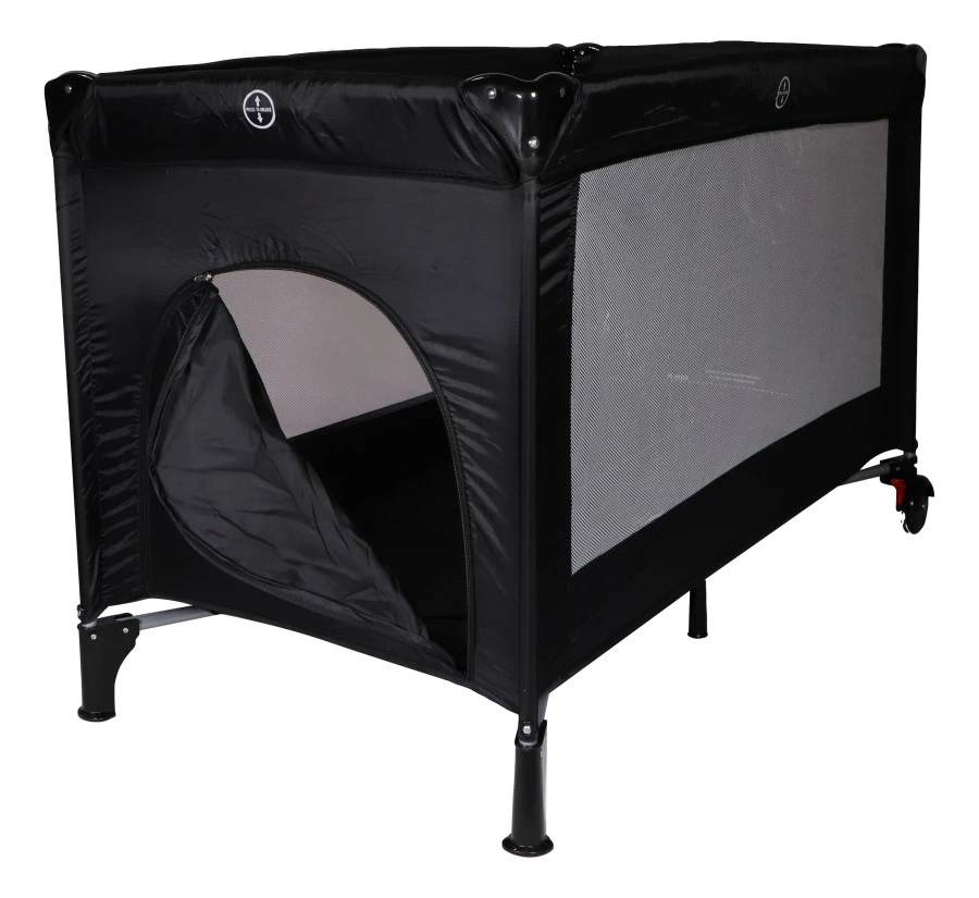 Ding Deluxe Black Campingbedje Incl. Bodemverhoger 10 Ding Deluxe Black Campingbedje Incl. Bodemverhoger - Afbeelding 10