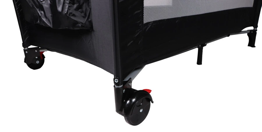 Ding Deluxe Black Campingbedje Incl. Bodemverhoger 13 Ding Deluxe Black Campingbedje Incl. Bodemverhoger - Afbeelding 13