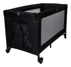 Ding Deluxe Black Campingbedje Incl. Bodemverhoger 18 Ding Deluxe Black Campingbedje Incl. Bodemverhoger -Babyproducten Winkel mamaloes ding deluxe black campingbedje incl. bodemverhoger 2