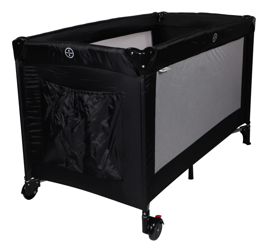 Ding Deluxe Black Campingbedje Incl. Bodemverhoger 3 Ding Deluxe Black Campingbedje Incl. Bodemverhoger - Afbeelding 3