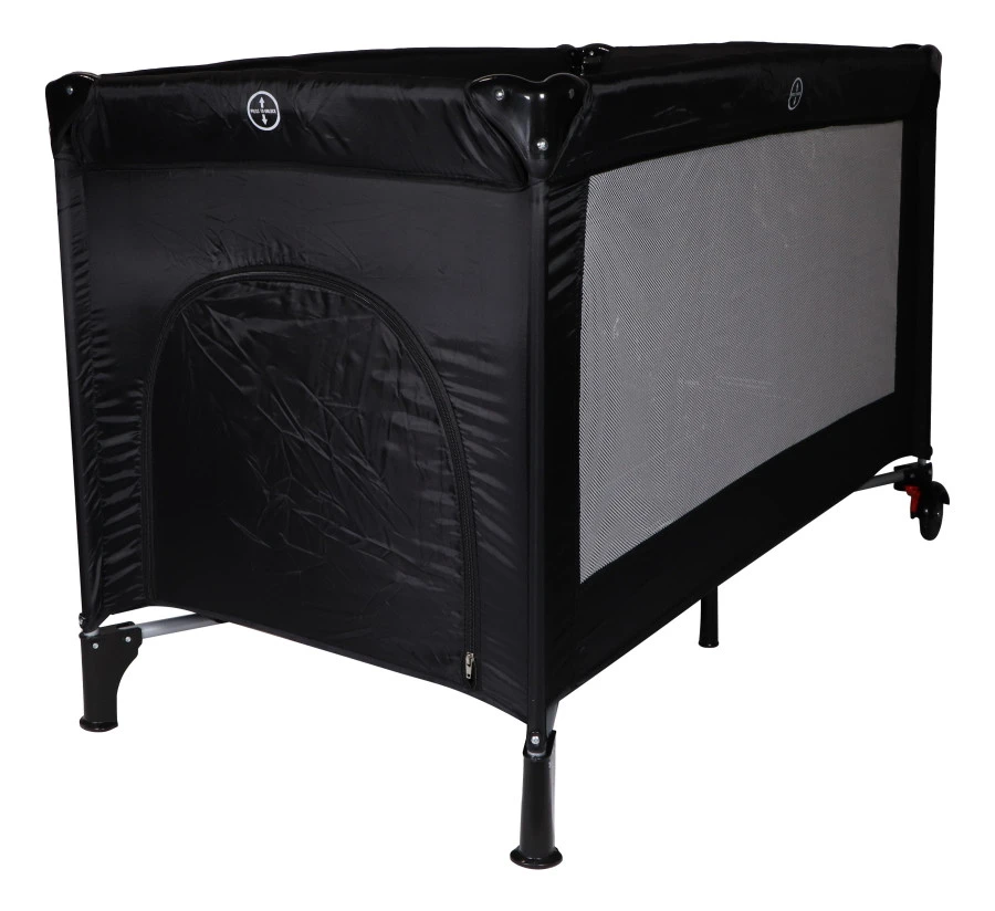 Ding Deluxe Black Campingbedje Incl. Bodemverhoger 9 Ding Deluxe Black Campingbedje Incl. Bodemverhoger - Afbeelding 9
