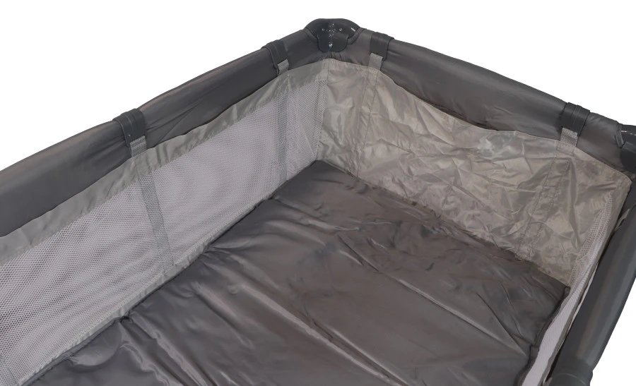 Ding Deluxe Grey Campingbedje Incl. Bodemverhoger 12 Ding Deluxe Grey Campingbedje Incl. Bodemverhoger - Afbeelding 12