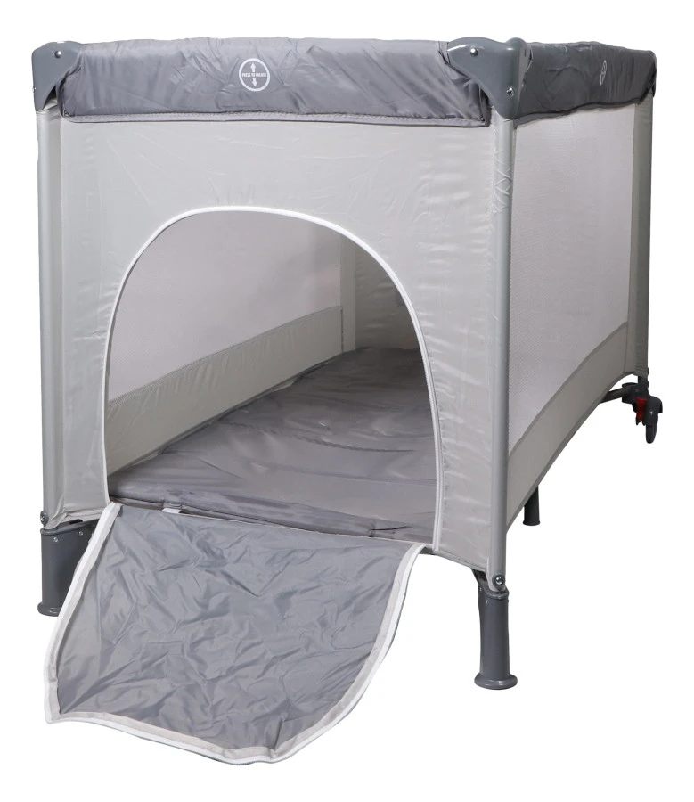 Ding Deluxe Grey Campingbedje Incl. Bodemverhoger 10 Ding Deluxe Grey Campingbedje Incl. Bodemverhoger - Afbeelding 10