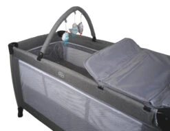 Ding Estilo Melee Grey Ledikant En Reisbedje -Babyproducten Winkel mamaloes estilo m lee grey ledikant en reisbedje 4