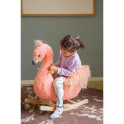 MamaLoes Flamingo Hobbeldier ML050403 12 MamaLoes Flamingo Hobbeldier ML050403 -Babyproducten Winkel mamaloes flamingo hobbeldier ml050403 02