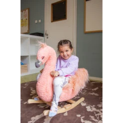 MamaLoes Flamingo Hobbeldier ML050403 14 MamaLoes Flamingo Hobbeldier ML050403 -Babyproducten Winkel mamaloes flamingo hobbeldier ml050403 05