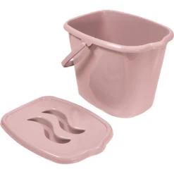 MamaLoes Licht Roze Badset Incl. Witte Badstandaard 23 MamaLoes Licht Roze Badset Incl. Witte Badstandaard -Babyproducten Winkel mamaloes licht roze luieremmer ml050304 1 2