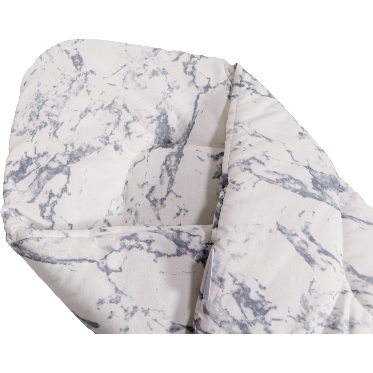 Mamaloes Marmer Wit Wikkeldeken ML020702 3 Mamaloes Marmer Wit Wikkeldeken ML020702 - Afbeelding 3
