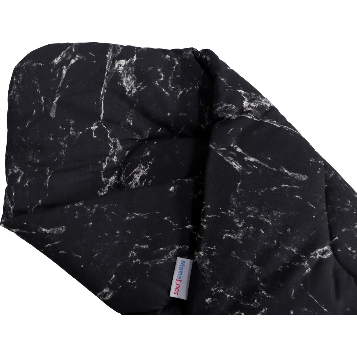 Mamaloes Marmer Zwart Wikkeldeken ML020703 3 Mamaloes Marmer Zwart Wikkeldeken ML020703 - Afbeelding 3