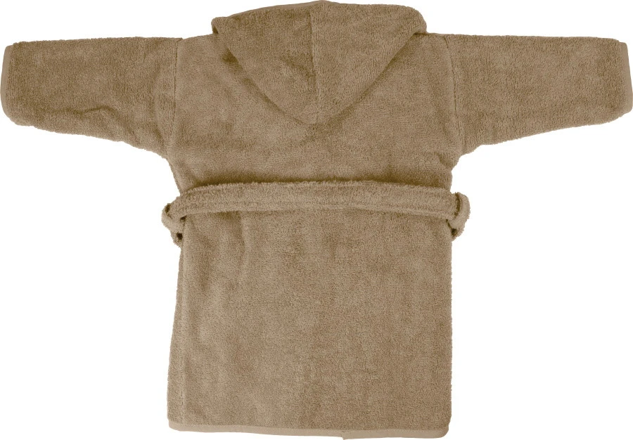 MamaLoes Badstof Nougat 1-2jr Badjas ML010302 3 MamaLoes Badstof Nougat 1-2jr Badjas ML010302 - Afbeelding 3