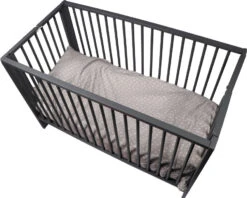 MamaLoes Paint Stone Grey 100x140cm Dekbedovertrek ML4041 -Babyproducten Winkel mamaloes paint stone grey 100x140cm dekbedovertrek ml4041 3 2