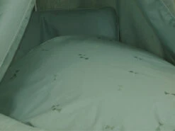 MamaLoes Pure Stonegreen Deluxe Wit Baby Wiegje 80635 -Babyproducten Winkel mamaloes pure stonegreen deluxe wit baby wiegje 80635 2