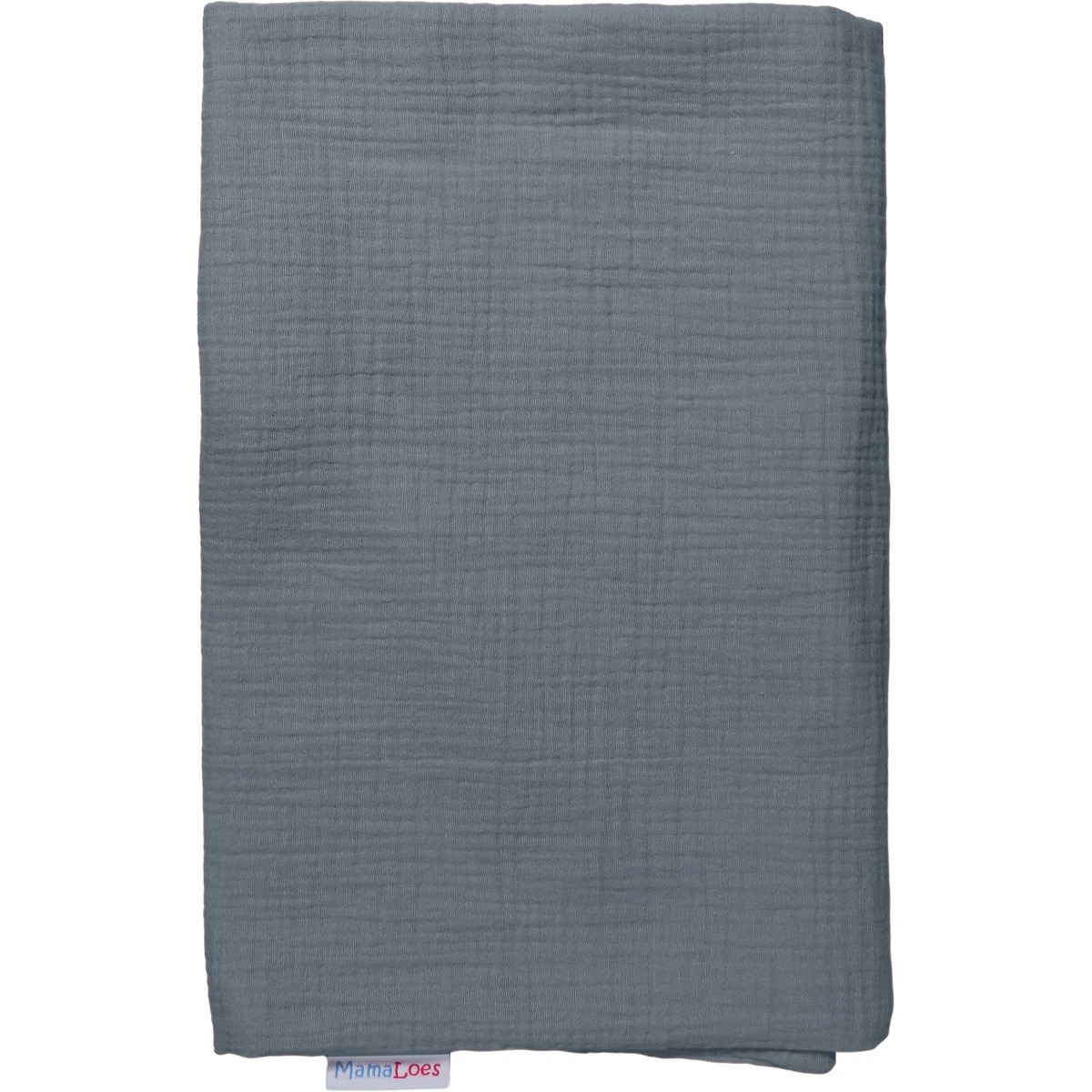 MamaLoes Soft Cotton Blauw 75 X 100 Cm Wiegdeken ML020811