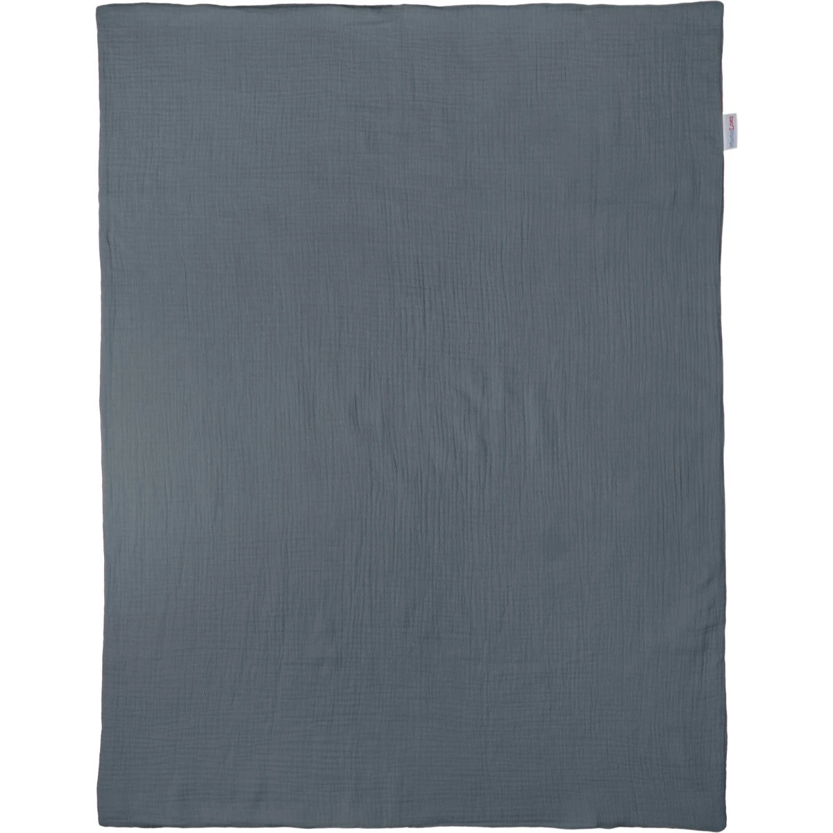 MamaLoes Soft Cotton Blauw 75 X 100 Cm Wiegdeken ML020811 - Afbeelding 3