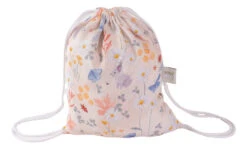 MamaLoes Amy Bamboo Nature Meadow Beige 60 X 80 Cm Deken 82667 -Babyproducten Winkel meadow beige rugzakje 1