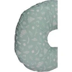 MamaLoes Botanical Animals Stone Green C-vorm Voedingskussen ML020411 -Babyproducten Winkel ml020411 02
