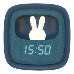 MOB Billy Donkerblauw Klok En Nachtlampje BILLY-DKBL-01