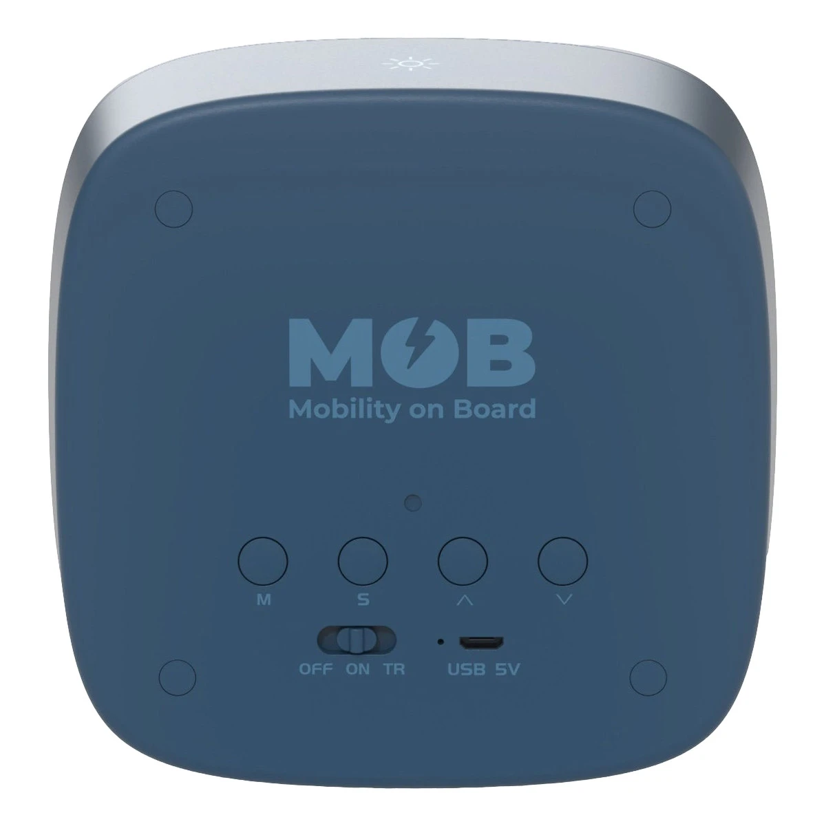 MOB Billy Donkerblauw Klok En Nachtlampje BILLY-DKBL-01 2 MOB Billy Donkerblauw Klok En Nachtlampje BILLY-DKBL-01 - Afbeelding 2