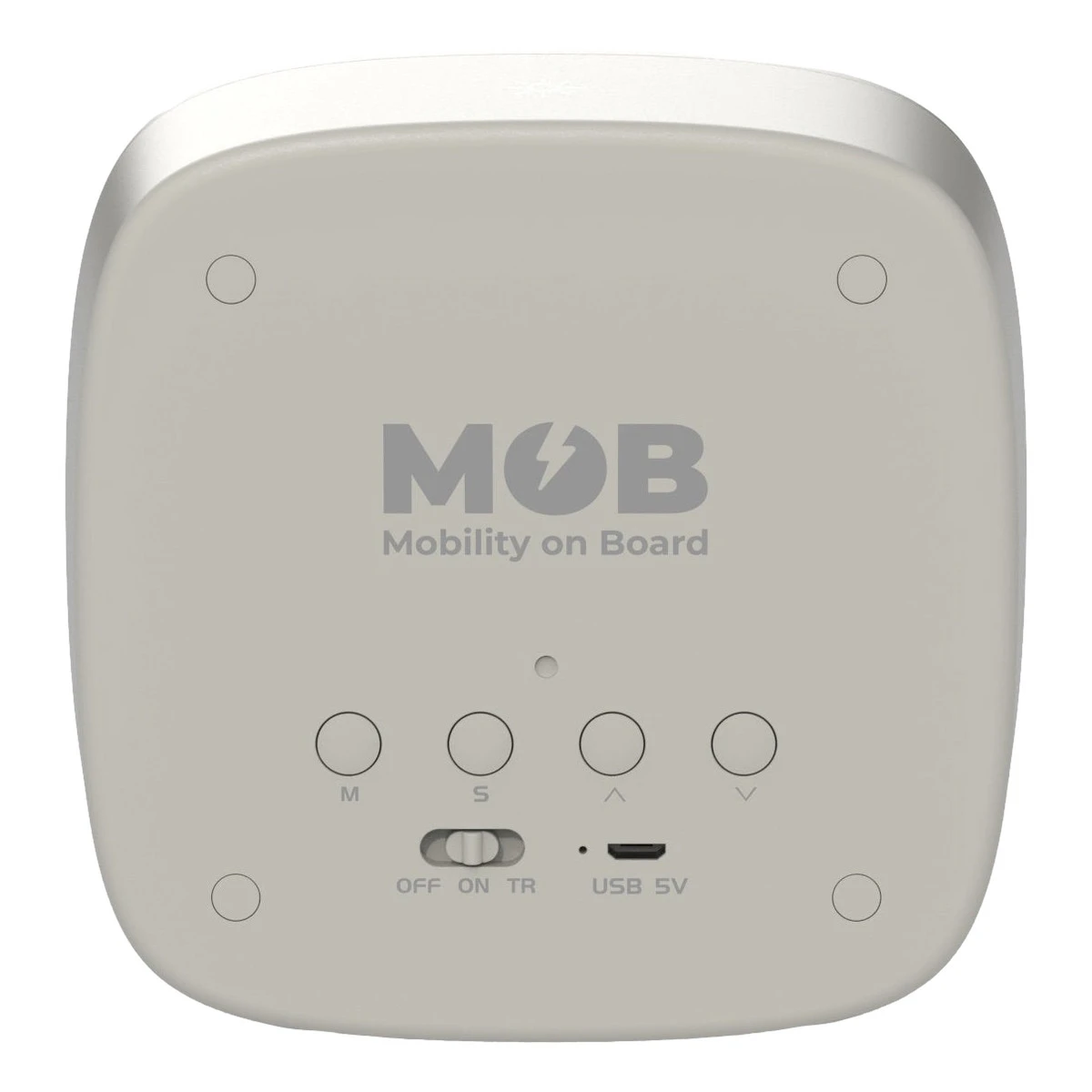 MOB Billy Grijs Klok En Nachtlampje BILLY-GR-01 2 MOB Billy Grijs Klok En Nachtlampje BILLY-GR-01 - Afbeelding 2