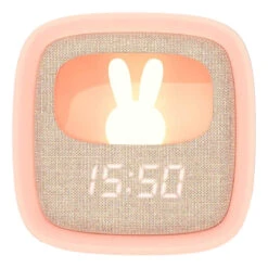 MOB Billy Roze Klok En Nachtlampje BILLY-PK-01