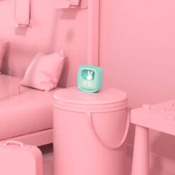 MOB Billy Turquoise Klok En Nachtlampje BILLY-BL-01 -Babyproducten Winkel mob billy turquiose klok en nachtlampje billy bl 01 4