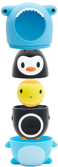 Munchkin Sharky & Pals 3 Stuks Badspeeltje 051847 -Babyproducten Winkel munchkin sharky pals 3 stuks badspeeltje 051847 3