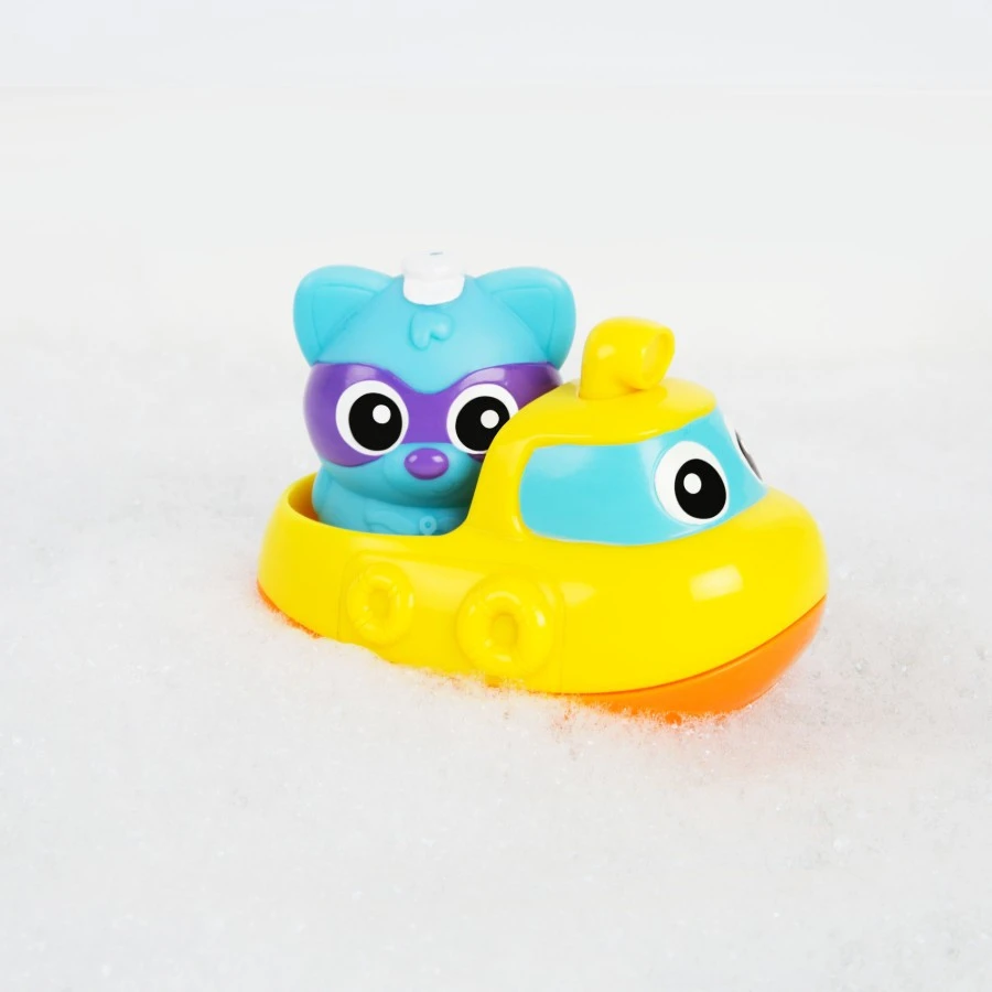 Playgro Rainy Raccoon Submarine Muzikaal Badspeeltje P4087629 2 Playgro Rainy Raccoon Submarine Muzikaal Badspeeltje P4087629 - Afbeelding 2