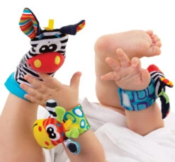Playgro Jungle Pols-en Voetrammelaars P0183077 -Babyproducten Winkel playgro jungle pols en voetrammelaars p0183077 4