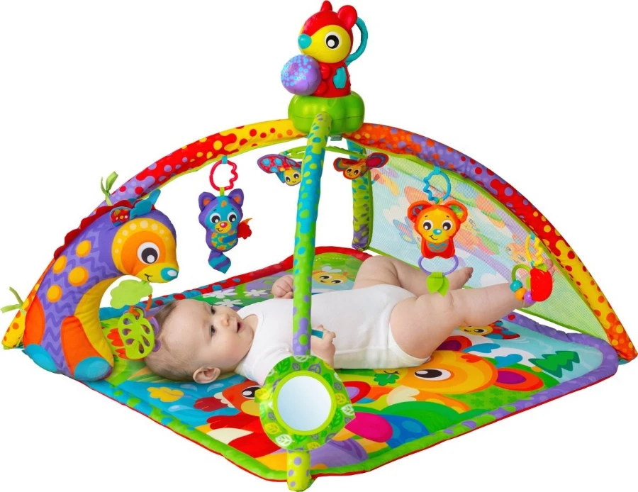 Playgro Woodlands Activity Gym Speelkleed Met Muziek En Projector P0186993 1 Playgro Woodlands Activity Gym Speelkleed Met Muziek En Projector P0186993
