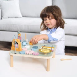 PolarB Houten Multifunctionele Activiteiten Tafel 44083 12 PolarB Houten Multifunctionele Activiteiten Tafel 44083 -Babyproducten Winkel polarb houten multifunctionele activiteiten tafel 44083 5