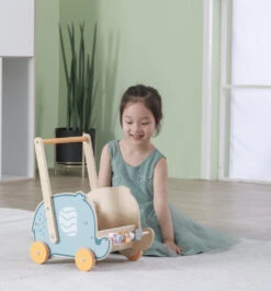 PolarB Olifant Houten Poppenwagentje 44031 -Babyproducten Winkel polarb olifant houten poppenwagentje 44031 6