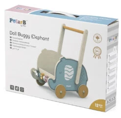 PolarB Olifant Houten Poppenwagentje 44031 -Babyproducten Winkel polarb olifant houten poppenwagentje 44031 7