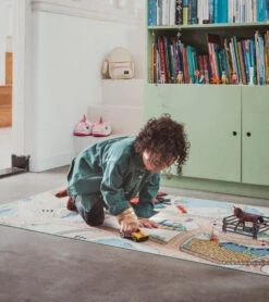 Rebel Roads Railroads Desert Mist 95x200 Cm Speelmat RPLYWGB32095200T01 -Babyproducten Winkel rebel roads railroads desert mist 95x200 cm speelmat rplywgb32095200t01 3