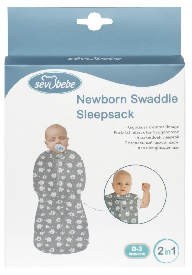 Sevibaby Newborn Inbakerslaapzak 559 4 Sevibaby Newborn Inbakerslaapzak 559 - Afbeelding 4