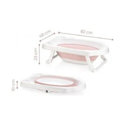 Sevibaby Roze 3-delige Opvouwbare Badset 368-2 -Babyproducten Winkel sevibaby roze opvouwbaar badje 365 2 .3 2