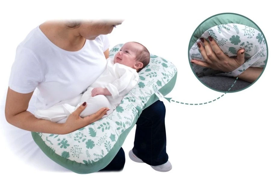 Sevibaby Support Green Voedingskussen 375-92 7 Sevibaby Support Green Voedingskussen 375-92 - Afbeelding 7